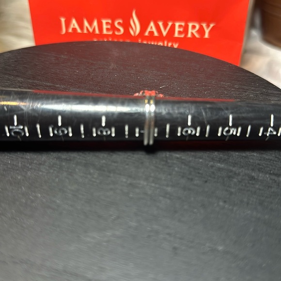 Rare & Retired James Avery ring turquoise sterling silver De Flores 7 - Picture 6 of 6